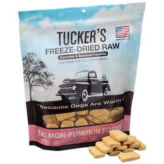 Tuckers Salmon and Pumpkin Freeze-Dried Dog Food